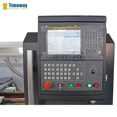 Präzisionsbearbeitung CK-400 Flachbett CNC-Drehmaschine mit langer Lebensdauer und Garantie