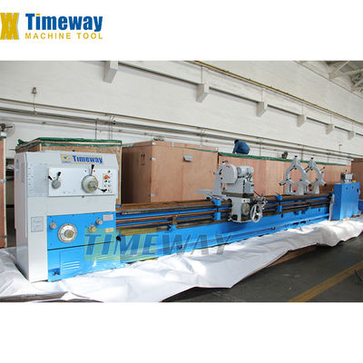 1100 mm Bettbreite Herkömmliche Metall-Handdrehmaschine für Hochproduktivitäts-Stahlbearbeitung