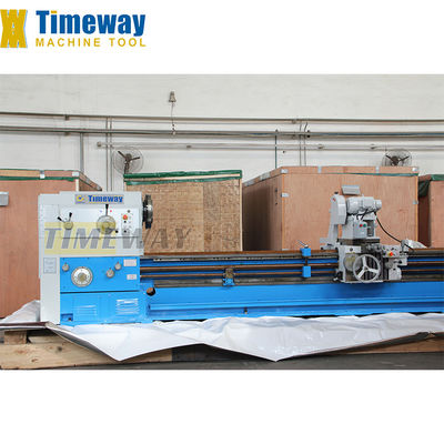 1100 mm Bettbreite Herkömmliche Metall-Handdrehmaschine für Hochproduktivitäts-Stahlbearbeitung