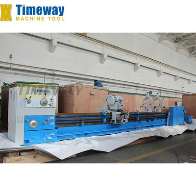 1100 mm Bettbreite Herkömmliche Metall-Handdrehmaschine für Hochproduktivitäts-Stahlbearbeitung