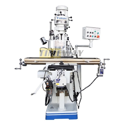 Universal Turmfräsmaschine mit leichter Bearbeitungskapazität 1280kg Gewicht