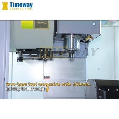 Drehtisch vertikaler Fräsen VMC850G 5-Achsen-CNC-Bearbeitungszentrum mit hoher Genauigkeit