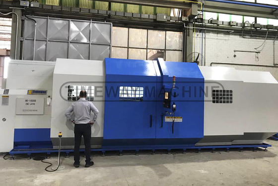 Metrische 140 Spindel Taper Schwerlast CNC Horizontale Drehmaschine AK-1250B