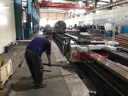 Metrische 140 Taper Hole Manuelle Drehmaschine für Stahlbearbeitungen bis 12000 mm nach Timeway