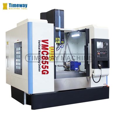 Vertikalfräsen Zentren CNC-Fräsmaschinenwerkzeug mit 500x1000mm Arbeitsstuhl Dimension