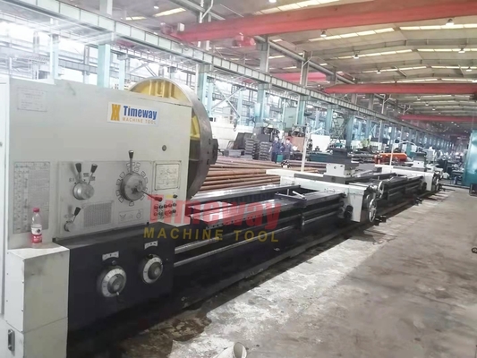 Metrische 140 Taper Hole Manuelle Drehmaschine für Stahlbearbeitungen bis 12000 mm nach Timeway