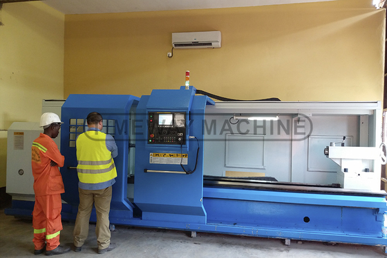 Metalldrehmaschine AK-1000 Flachbett CNC-Drehmaschine mit hoher Steifigkeit