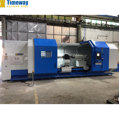 Metallverarbeitung Vereinfachte schwere Flachbett-CNC-Horizontale Drehmaschine AK-1600B