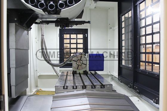 Vertikalfräsen Zentren CNC-Fräsmaschinenwerkzeug mit 500x1000mm Arbeitsstuhl Dimension