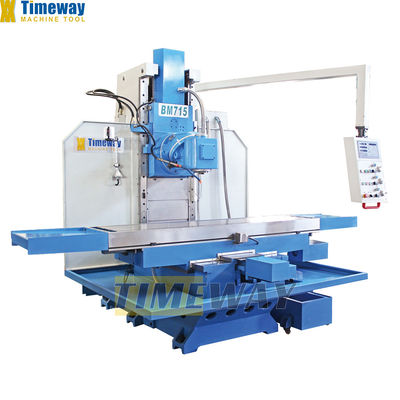 7300kg Gewicht BM715 Vertikalfräsmaschine für die vielseitige Metallverarbeitung