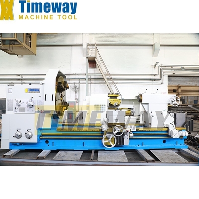 30 kW Spindelmotorleistung Große schwere horizontale manuelle Drehmaschine zum Drehen der Drehmaschine