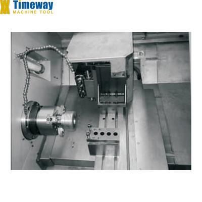 Horizontales Schrägbett CNC Drehmaschine AK-40P 3000x1545x1720mm Spindel Spindel andere