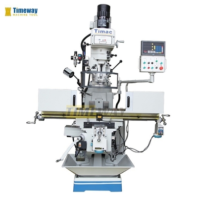 M300A Turmfräsmaschine mit 380 mm Tischbewegung Z und 127 mm Spindel Quill Bewegung