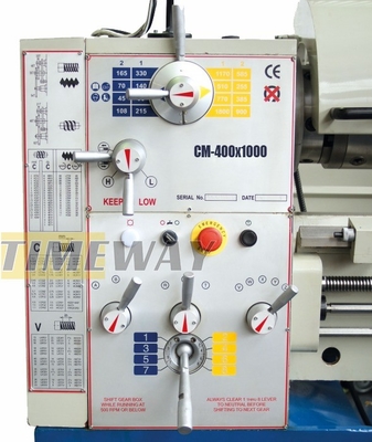CM400 Horizontal Gap Bed Lathe mit 205mm Mittelhöhe und 1000mm Max Drehlänge