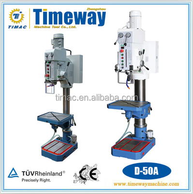 2.2kW Leistung D-50A Sockelbohrmaschine Vertikales Bohren Fräsen für Metall