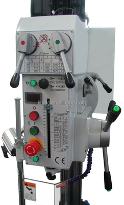 2.2kW Leistung D-50A Sockelbohrmaschine Vertikales Bohren Fräsen für Metall