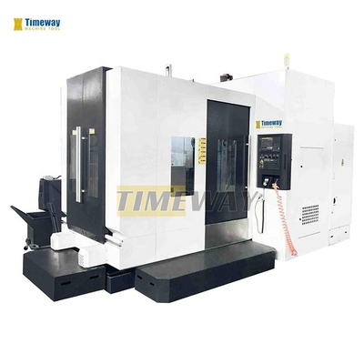 500*500 mm Tischgröße CNC Horizontales Bearbeitungszentrum mit 24 Werkzeugmagazinkapazität