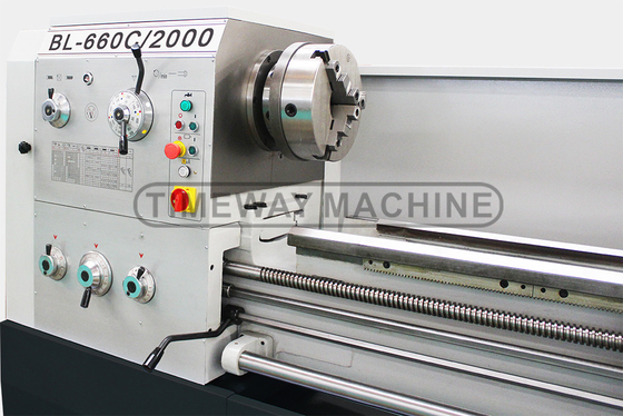 Spindellgeschwindigkeit 36-1600 Rpm Spaltbetten-Drehmaschine BL-500C für die universelle Metalldrehung