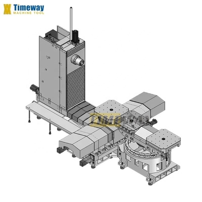 Metallbearbeitung CNC Horizontales Bearbeitungszentrum mit 630x630mm Tischgröße Online