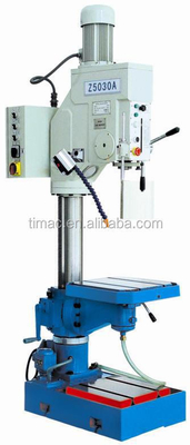 Max. Bohrkapazität 50 mm Radial Arm Pillar Bohrmaschine für Metallanwendungen