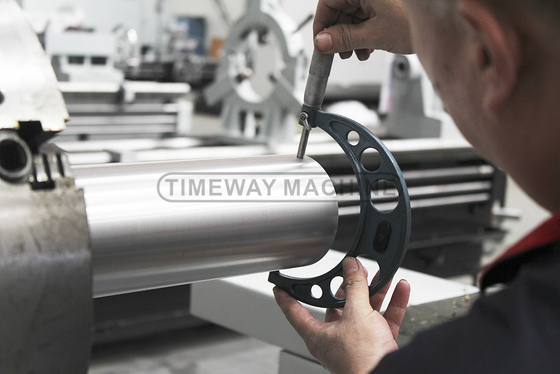 11kw Motorleistung AL-940B konventionelle Schwerlastdrehmaschine für große und komplexe Werkstücke