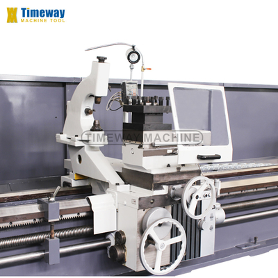 Hochgenaue Metall-Flachbett-/Scheibendrehmaschine/ 6000 KG AL-1250B Horizontale Drehmaschine