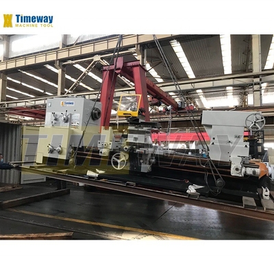 Halbautomatische Schwerlastdrehmaschine für große Gusselemente Zeitweggewicht 21000 KG