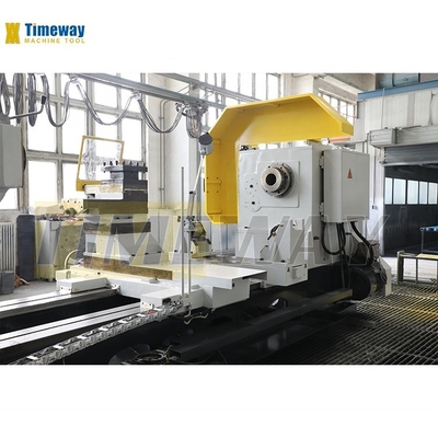 Halbautomatische Schwerlastdrehmaschine für große Gusselemente Zeitweggewicht 21000 KG