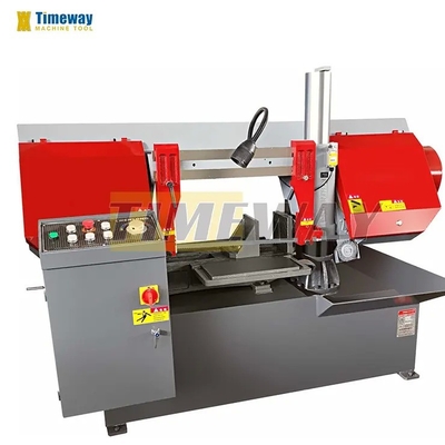 1.5kW Hydraulikmotorkraft Halbautomatische Metallbandsäge für Metallschneiden