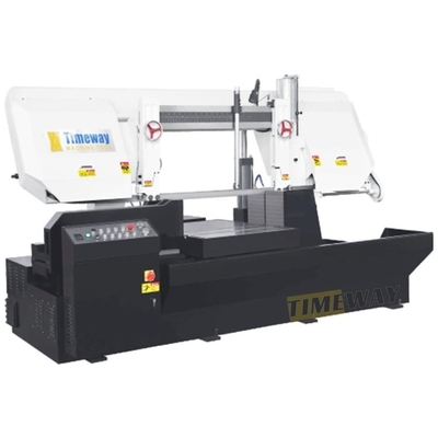 Halbautomatische Bandsägenmaschine mit manueller Spannungsmethode