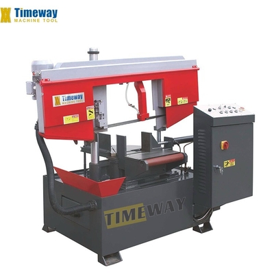 Halbautomatische Bandsägenmaschine mit manueller Spannungsmethode