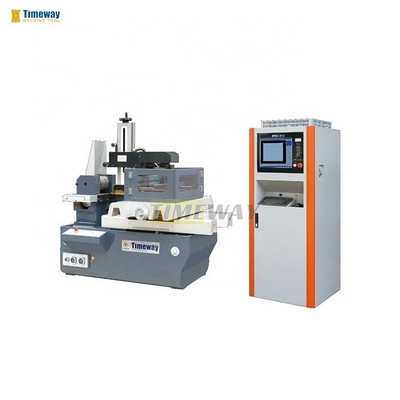 Hochgeschwindigkeitsdrahtschneidemaschine EDM-Maschine mit Schrank Computer-Arbeitsbank Größe 750*1140mm