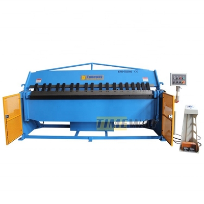 Kohlenstoffstahl HFM-3x2500 Hydraulische Klappmaschine Gewicht 2750 kg für die Metallverarbeitung