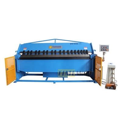 Kohlenstoffstahl HFM-3x2500 Hydraulische Klappmaschine Gewicht 2750 kg für die Metallverarbeitung