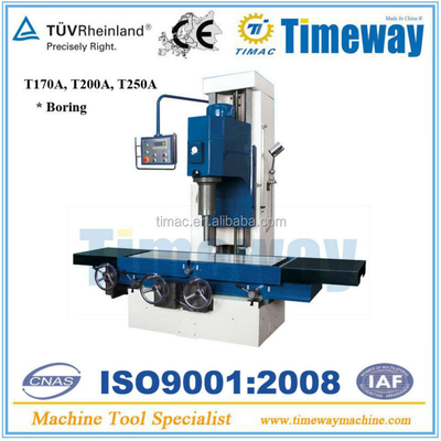 Wettbewerbsfähige vertikale Feinbohrmaschine T170A T200A T250A für Motorzylinderblock