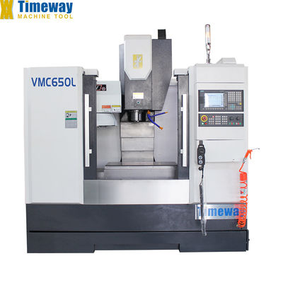 VMC650L vertikales Bearbeitungszentrum 700 mm Tischfahrt ±0,006 mm Wiederholbarkeit