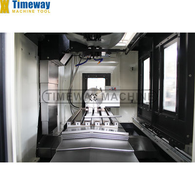 VMC650L vertikales Bearbeitungszentrum 700 mm Tischfahrt ±0,006 mm Wiederholbarkeit