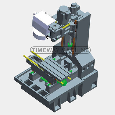 8 Werkzeugmagazin Kapazität VMC400G CNC-Vertikalfräsen-Bearbeitungszentrum für Produktion