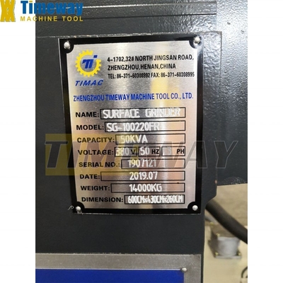 Normaler CNC-Hochpräzisions-Säulenbewegungsmaschine SG-100220FR 14000KG Gewicht