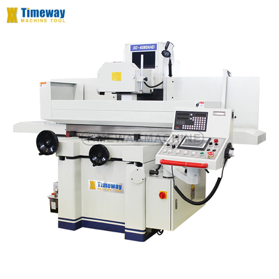 Sattelbewegliche Oberflächenschleifmaschine SG-4080AHD mit Schleifrad Größe 350x40x127mm