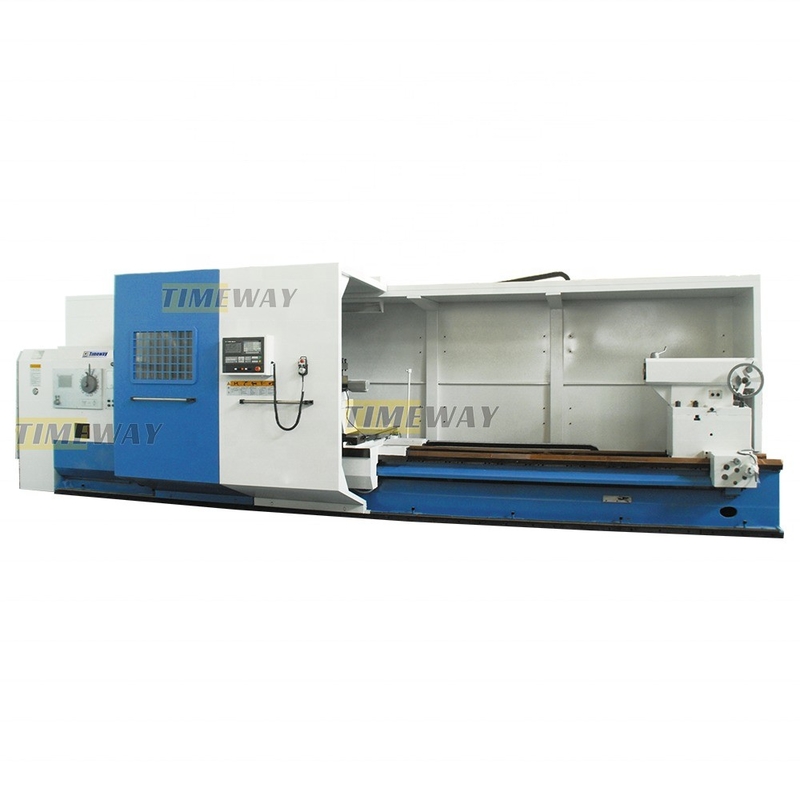 700 mm Fahrt CNC Schwerlast-Horizontale Drehmaschine mit 1 20 Spindel Taper von Timeway
