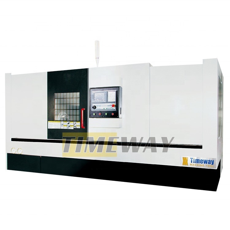 400 Kreuzfahrt Schrägbett CNC Drehmaschine CK-63 für Kunden Anforderung Spannung