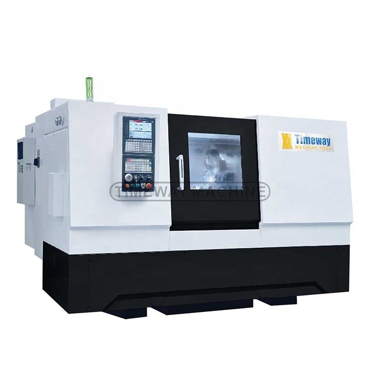 Durchschnittliche Bearbeitungskapazität CNC-Schrägmaschine mit A2-5 Spindelnase