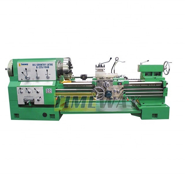 Timeway Z-Axis Reisen 2810mm Ölland Manuelle Drehmaschine für Rohrschleife Drehen