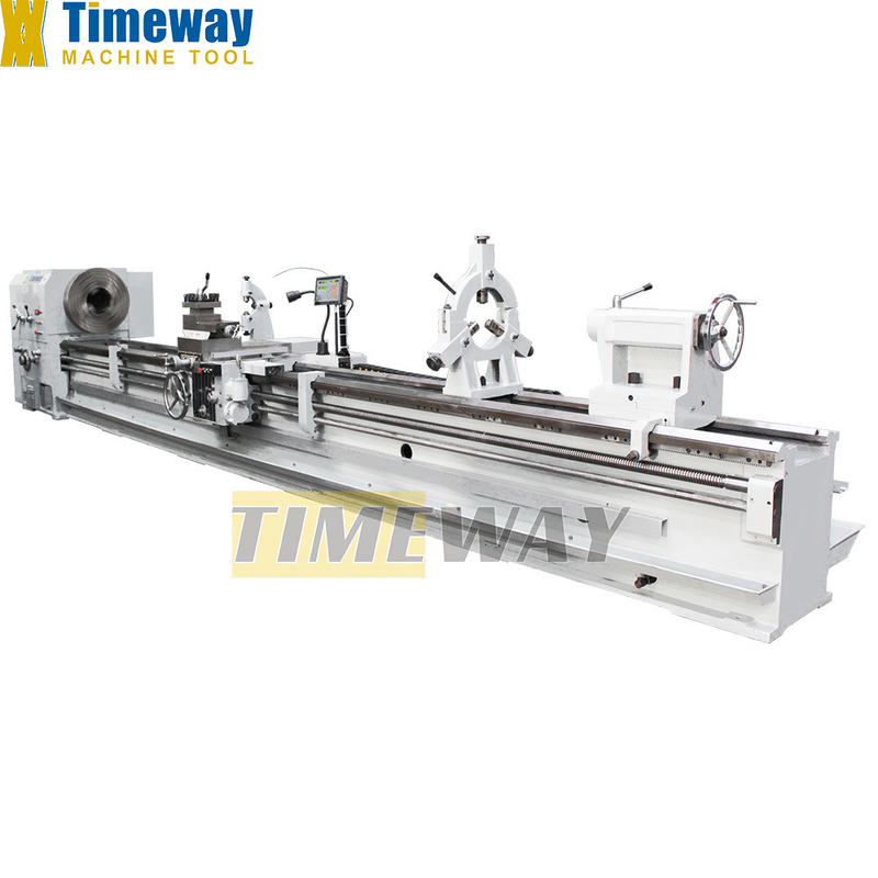Drehmaschine Q-255F 800mm Schwing über Bett Öl Land Drehmaschine mit großer Spindel Bohrung