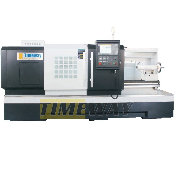 CNC-Drehmaschine Flachbett-Typ CNC-Drehmaschine mit Max. Spindelgeschwindigkeit r.p.m 1600 r.p.m.