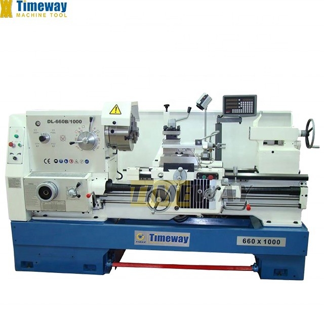 7.5kW Spindelmotor Horizontale Universelle Drehmaschine mit Morse-Nr.5 Heckstock-Hülsen-Taper