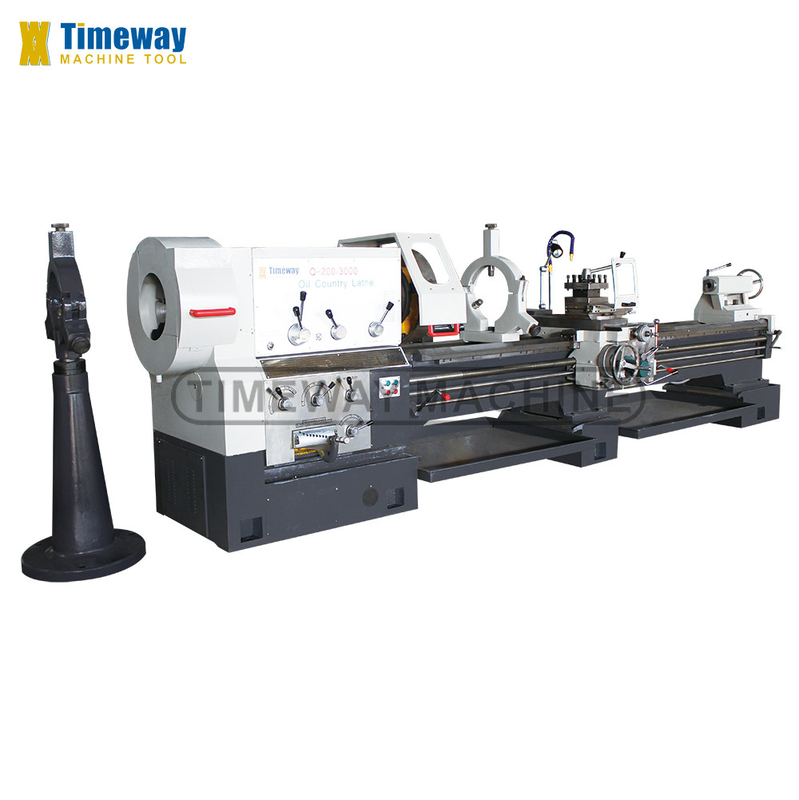 Energieförderungsrohr-Drehmaschine Q-200 550 mm Bettbreite für einen reibungslosen Drahtenprozess