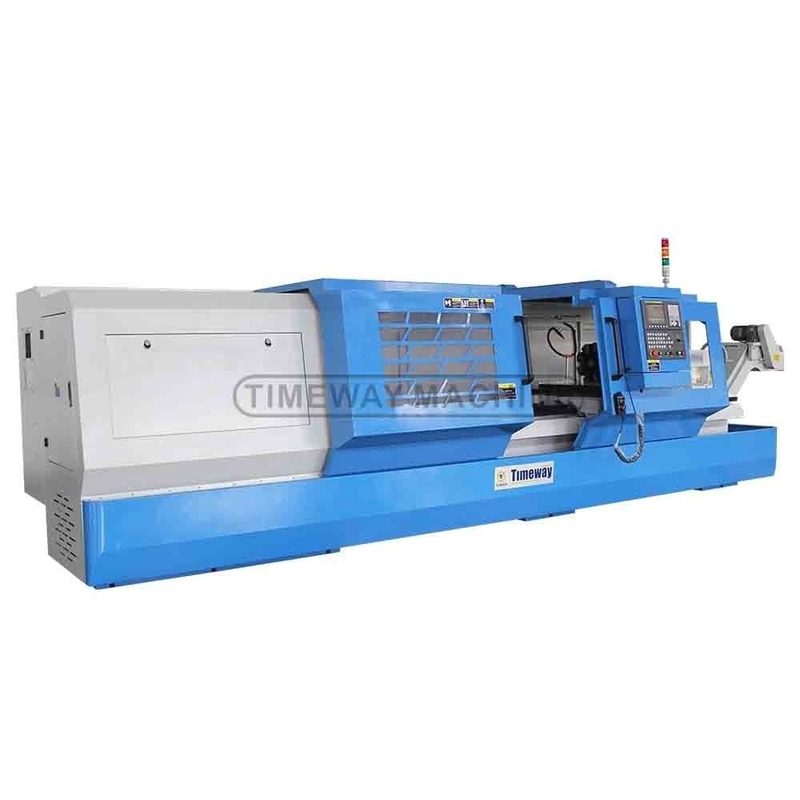 Mittelschwere CNC-Drehmaschine CK-800U Timeway Präzisionsmetalldrehen mit 6-Stations-Werkzeugposten