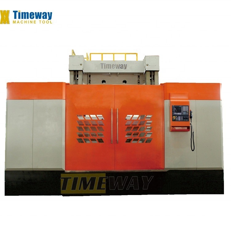Hochgeschwindigkeits-Rundtisch-CNC-Vertikaldrehmaschine mit 70,6 kW Spindelmotorleistung